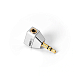 Переходник ddHiFi DJ35L Silver 3.5mm TRS - 3.5mm TRS l-shaped - рис.1 Переходник ddHiFi DJ35L Silver 3.5mm TRS - 3.5mm TRS l-shaped - рис.1