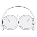 Наушники Sony MDR-ZX110AP white - рис.1