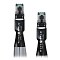 Wireworld Platinum Starlight 8 Twinax Ethernet Cable CAT 8 Grey 1m