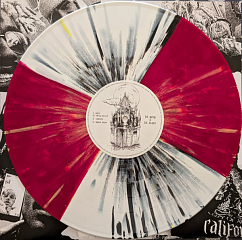 Виниловая пластинка Lil Peep, Lil Tracy - Castles I & II (Quad-Split Red, Yellow, White, Black Splatter) LP