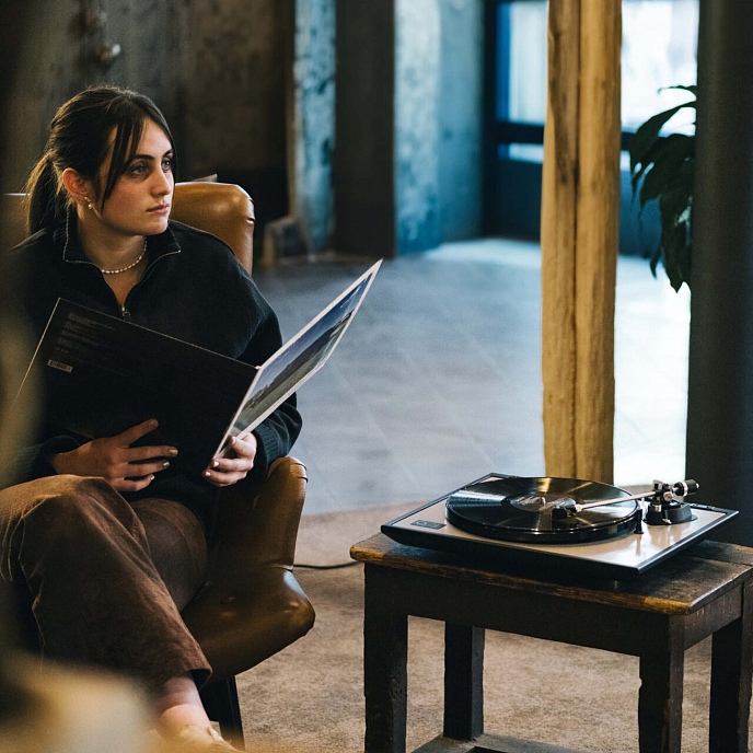 Проигрыватель винила Rekkord Audio M500 (2M Blue) Black - рис.6