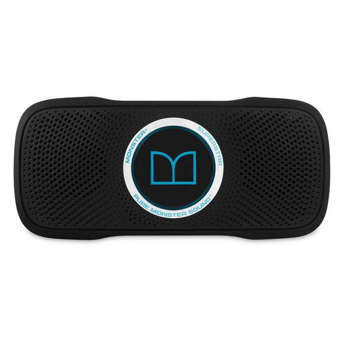 Портативная колонка MONSTER SUPERSTAR BACKFLOAT BT WATERPROOF FLOATING (NEON BLUE) - рис.0