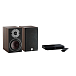 - рис.0 Полочная акустика Dali Oberon 1 C Dark Walnut + Sound Hub Compact - рис.0