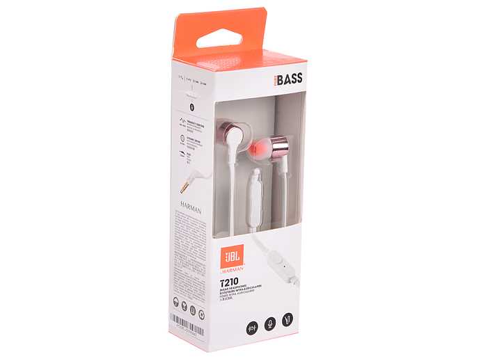 Наушники JBL T210 Gold - рис.9