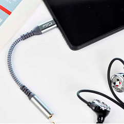 Усилитель-ЦАП для наушников Celest Ruyi Grey Type-C - 3.5mm