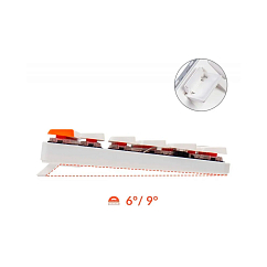 Клавиатура Keychron K3 v2 Gateron Red Switch