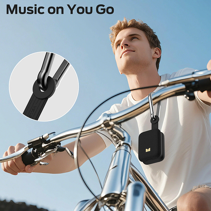 Портативная колонка Monster Atomic Atom Black - рис.8