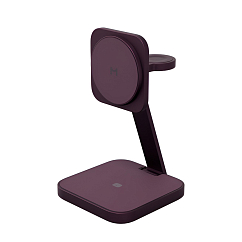 Беспроводная зарядка Magssory Axis For Apple Burgundy