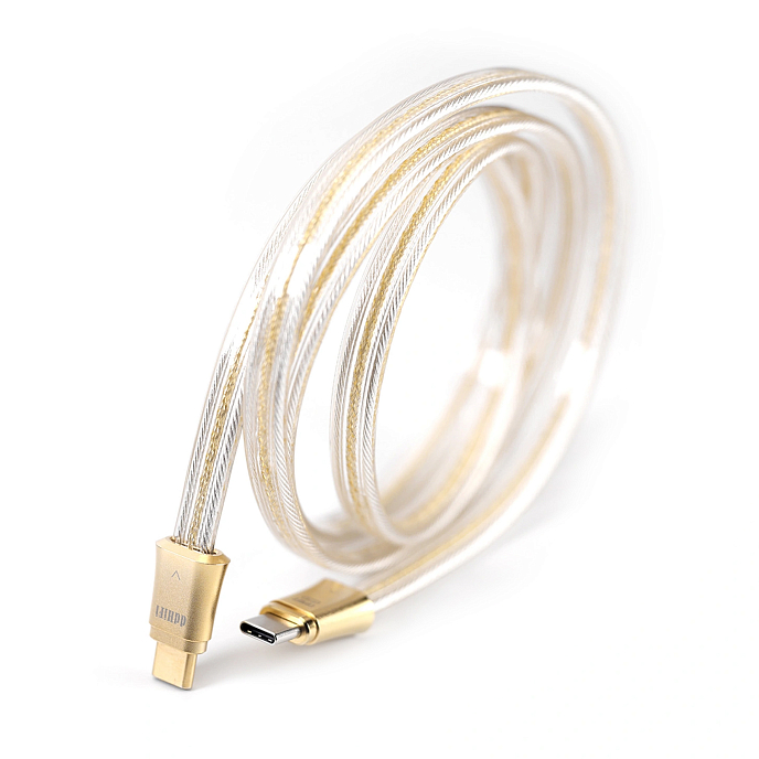 Кабель ddHiFi TC19CC Gold USB-C - USB-C 0.45m - рис.0