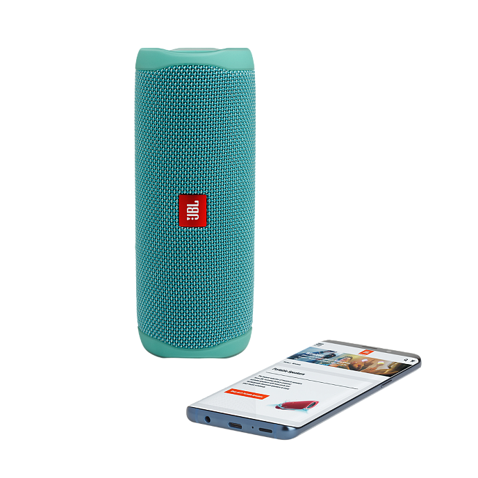 Портативная колонка JBL Flip 5 Teal - рис.4