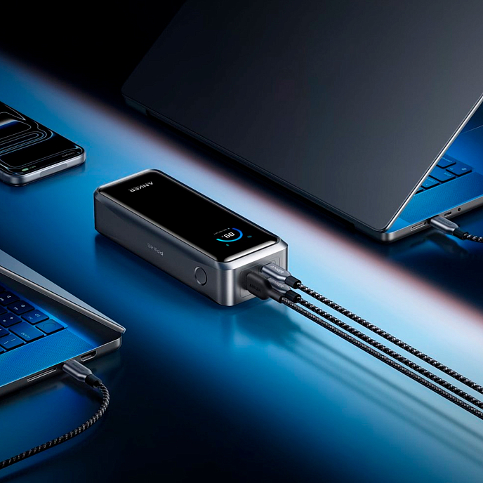 Портативный аккумулятор Anker Prime 26k mAh 300w Black - рис.5