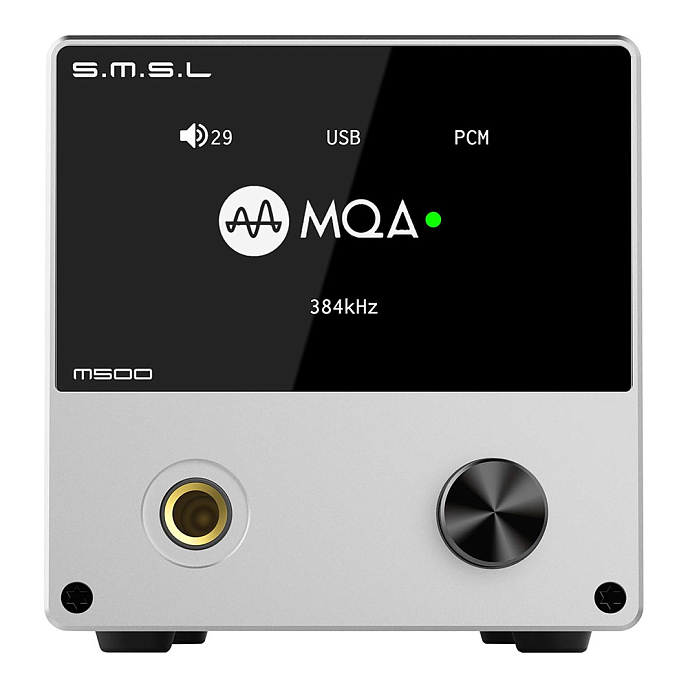 Усилитель-ЦАП для наушников SMSL M500 Silver - рис.1