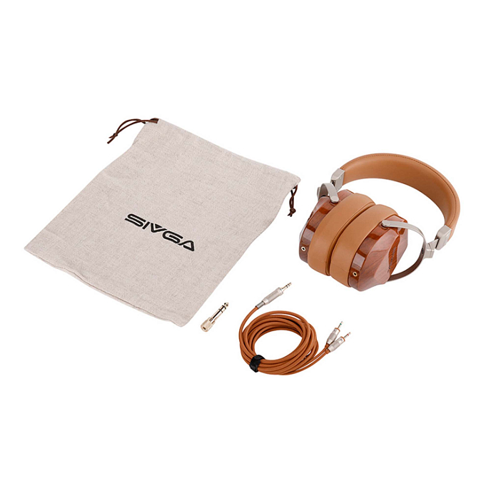 Наушники полноразмерные Sivga Oriole Brown - рис.12
