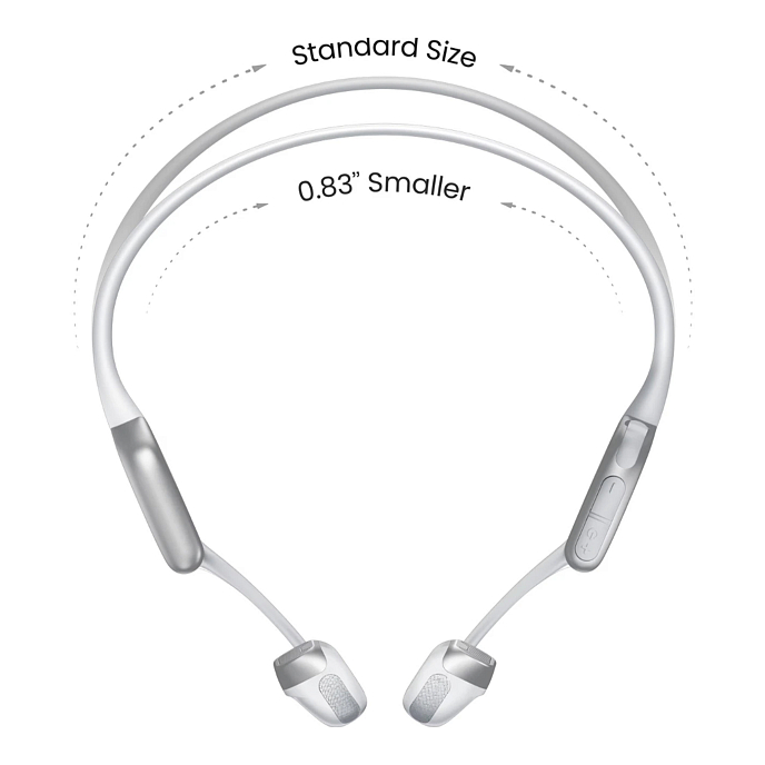 Беспроводные наушники Shokz Openrun Pro 2 Mini Silver - рис.2