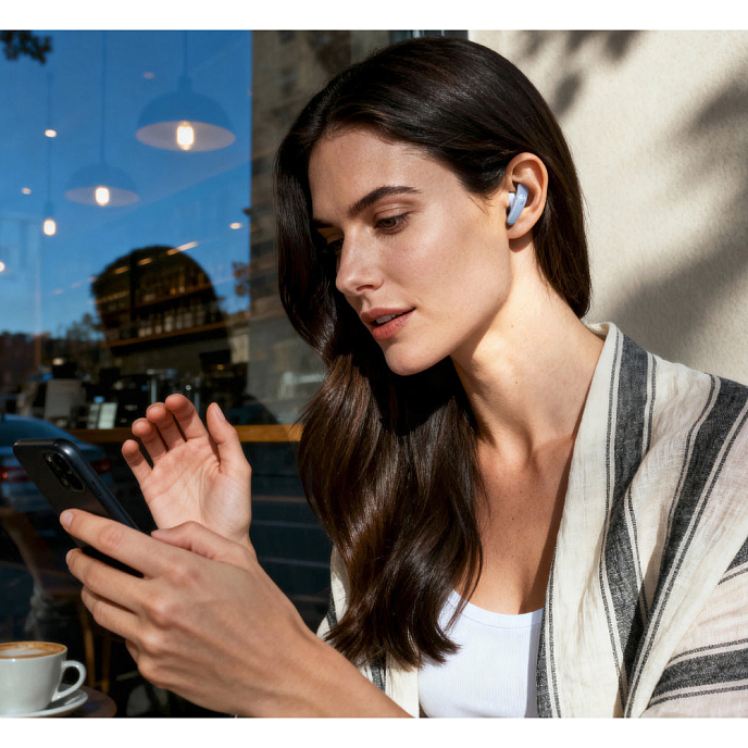 Беспроводные наушники Anker Soundcore Liberty Buds Sky Blie - рис.7