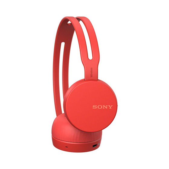 Беспроводные наушники Sony WH-CH400 Red - рис.0