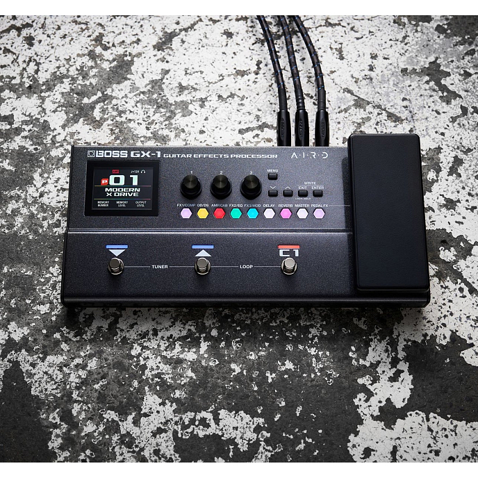 Процессор эффектов Boss GX-1 Black - рис.5