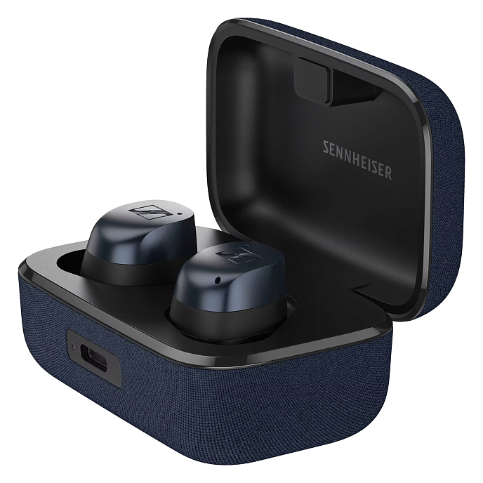 Беспроводные наушники Sennheiser Momentum True Wireless 4 denim blue tws внутриканальные с активным шумоподавлением (SN 6245005873)_Уценка - рис.0