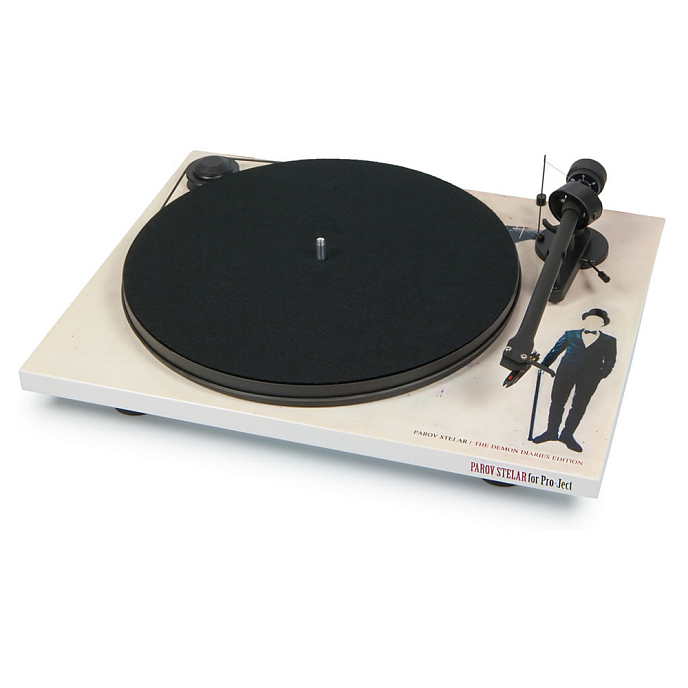 Проигрыватель винила Pro-Ject Essential II DC OM5E White Demon - рис.0