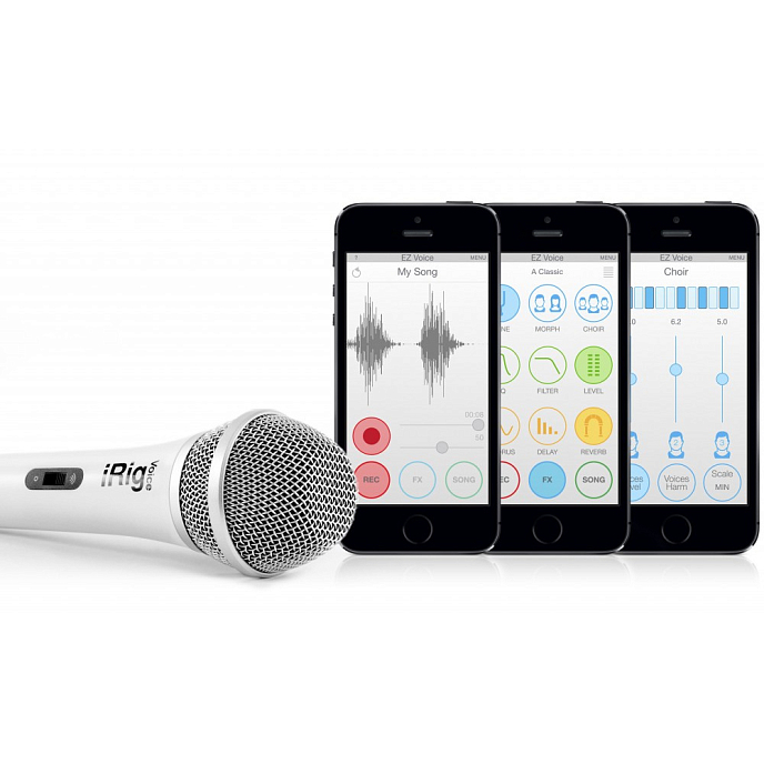 Микрофон вокальный IK Multimedia iRig Voice White - рис.3