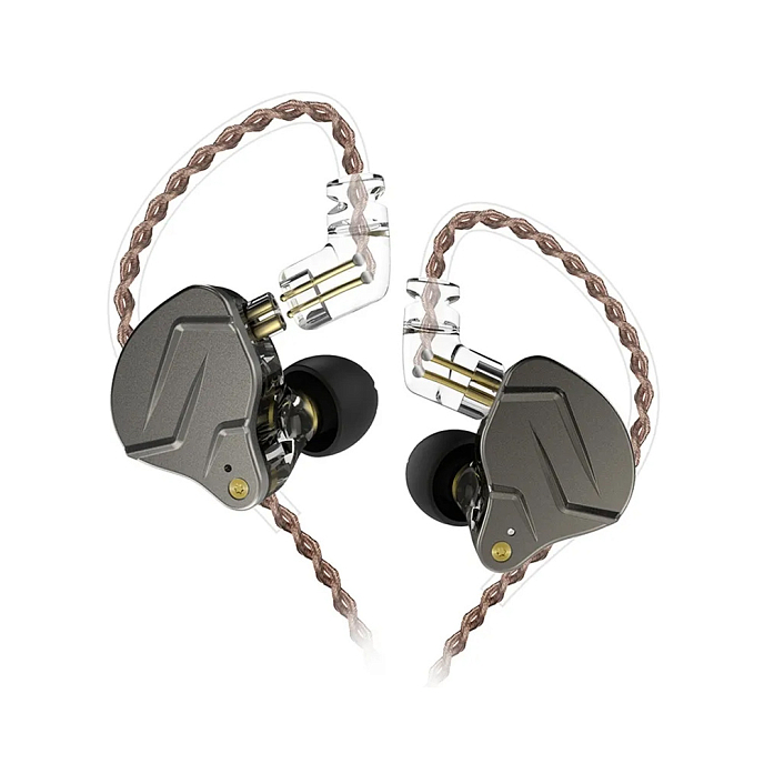 Наушники внутриканальные KZ ZSN Pro Without Mic Grey - рис.0