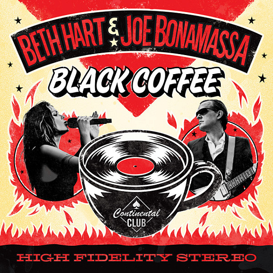 Пластинка BETH HART & JOE BONAMASSA BLACK COFFEE RED LP - рис.0