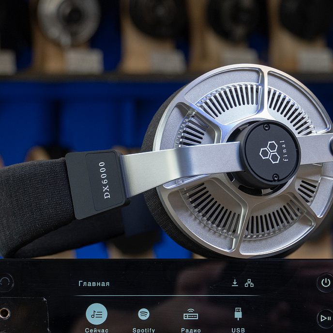 Наушники полноразмерные Final Audio DX6000 Black Silver - рис.6