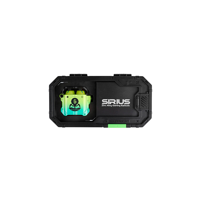 Беспроводные наушники Gravastar Sirius Neon Green - рис.5