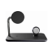 Беспроводная зарядка ZENS Aluminium 4 in 1 Magnetic Wireless Charger 45W USB PD Black - рис.0