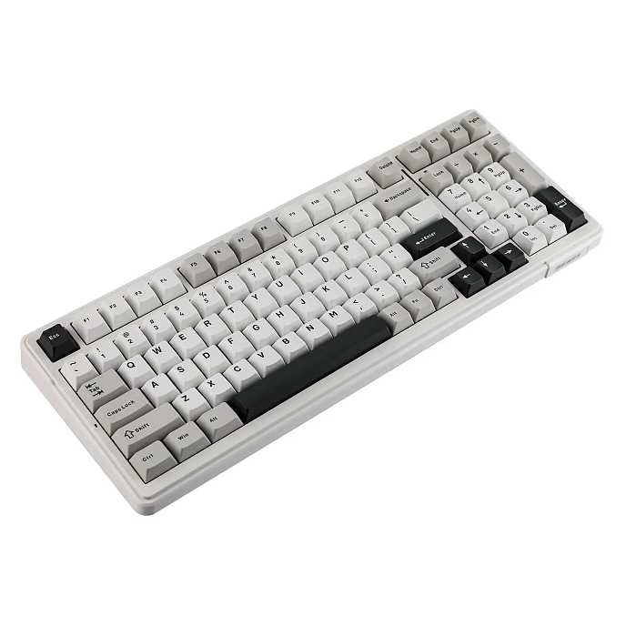 Клавиатура AULA F99 Graywood Switches gray/white/dark gray беспроводная механическая клавиатура_OpenBox - рис.2