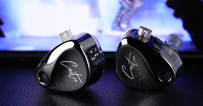 Наушники мониторные KZ Castor Bass Edition Black - рис.1