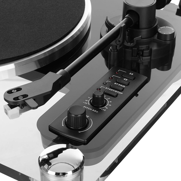 Проигрыватель винила Reproductor RP-310BT Transparent - рис.10