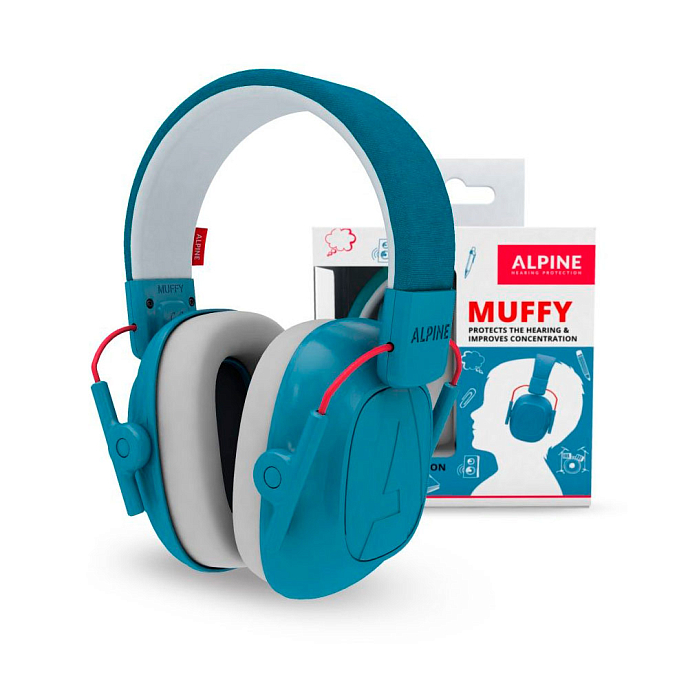Детские противошумные наушники Alpine Muffy Kids Blue - рис.5