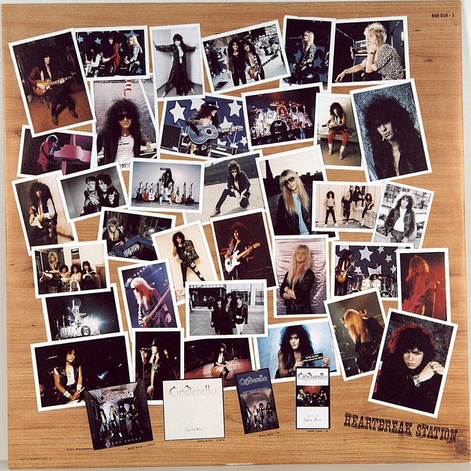 Виниловая пластинка Cinderella - Heartbreak Station LP - рис.3