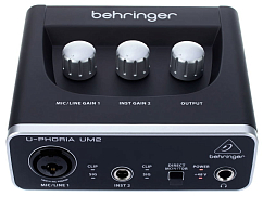 Аудиоинтерфейс BEHRINGER U-PHORIA UM2