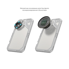 Держатель для телефона SmallRig 3578B 1.55X Anamorphic Lens (T-mount) Black