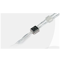 Кабель OEAudio 2DualCPS Lightning - MMCX Transparent