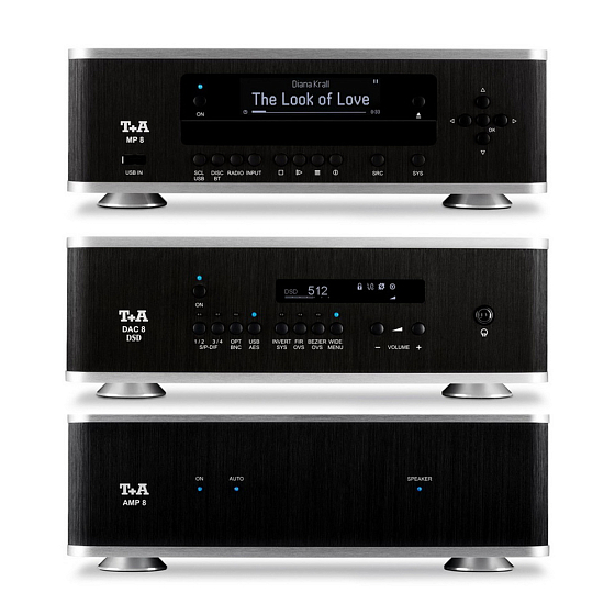 Интегральный усилитель T+A mp8 + dac8dsd + amp8 - рис.0