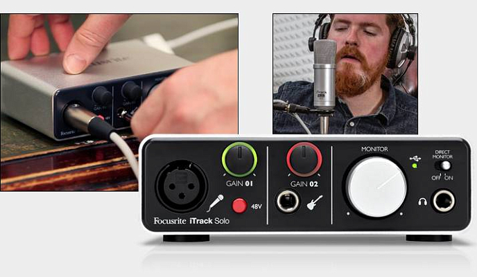 Аудиоинтерфейс FOCUSRITE iTrack Studio - рис.3