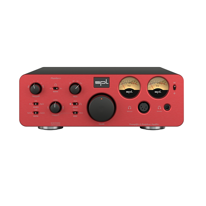 Усилитель для наушников с ЦАП SPL Phonitor x + DAC 768xs Red - рис.0
