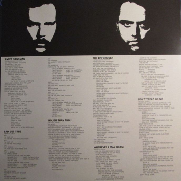 Виниловая пластинка Metallica – Metallica (Remastered) - 2LP - рис.4