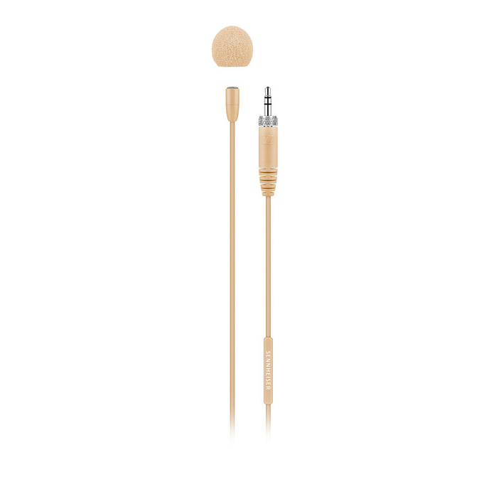 Микрофон-петличный Sennheiser MKE ESSENTIAL OMNI beige бежевый - рис.0