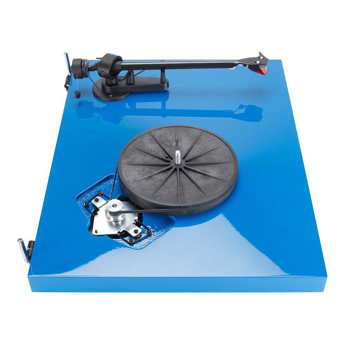 Проигрыватель винила Pro-Ject Debut Carbon Phono USB OM-10 Blue - рис.3