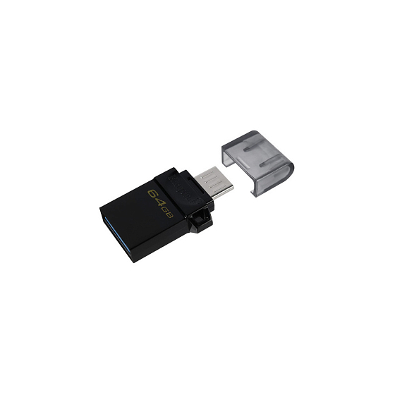 USB Flash накопитель Kingston DataTraveler microDuo3 G2 OTG 64Gb - рис.0