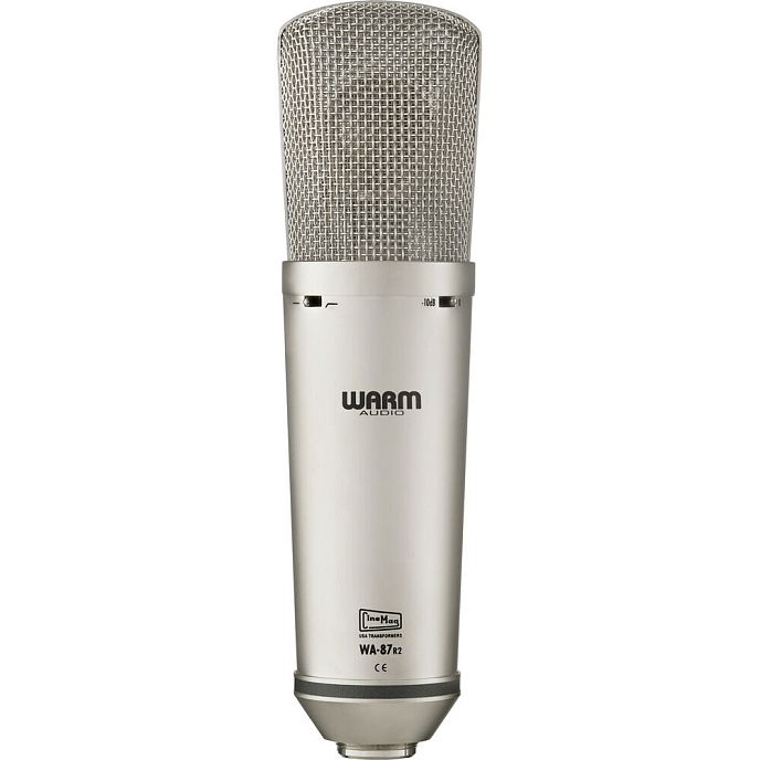 Микрофон студийный Warm Audio WA-87 R2 Silver Gold - рис.3