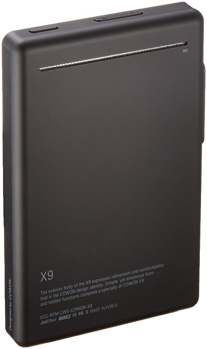 Плеер COWON X9 8Gb Black - рис.5