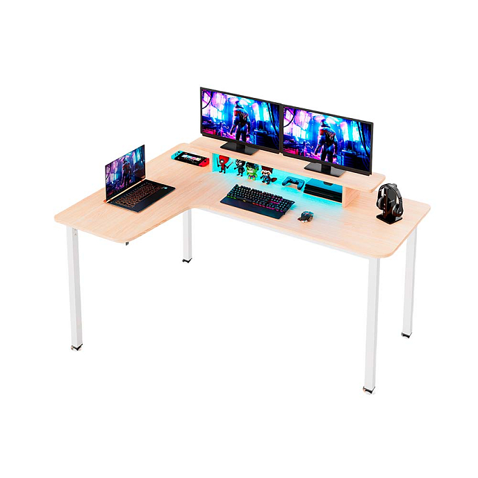Компьютерный стол EUREKA L60L-MW Maple - рис.0