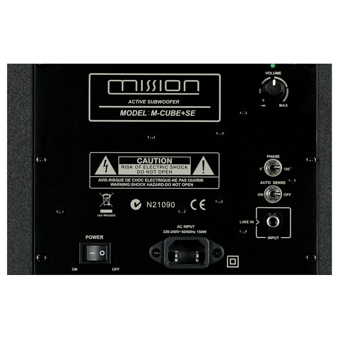 Сабвуфер Mission M-Cube SE Subwoofer Black - рис.6