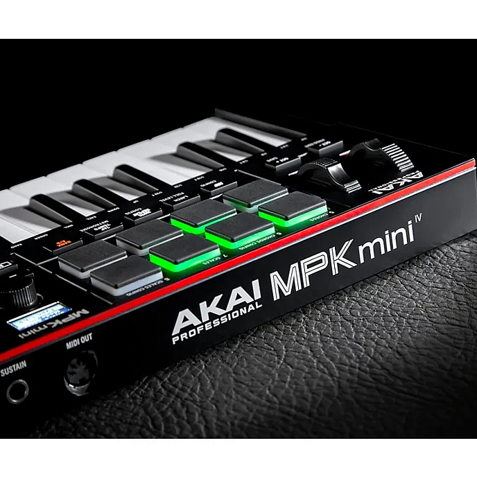 MIDI-клавиатура AKAI PRO MPK Mini IV Black - рис.5