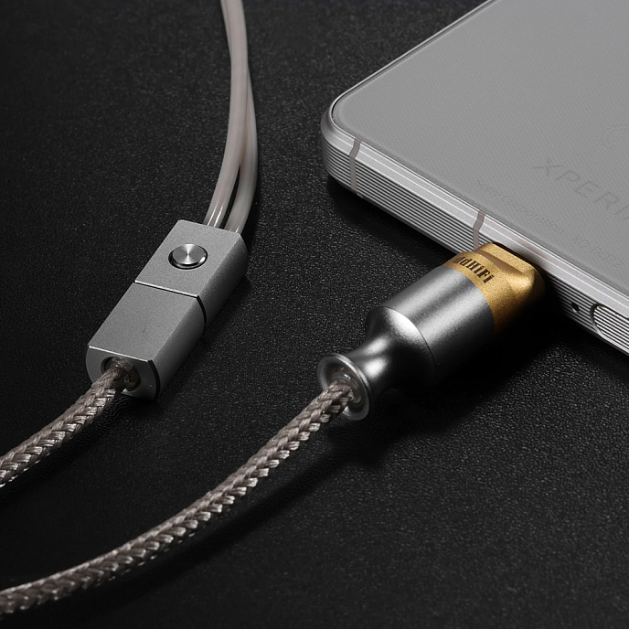 Кабель ddHiFi M110C 2-pin - USB-C Silver - рис.7